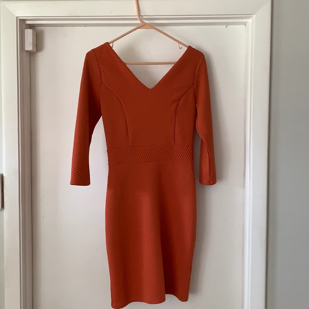YA LA fitted dress